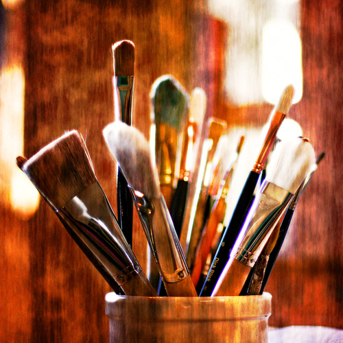Crayon, Painting Brush & Craft Tools