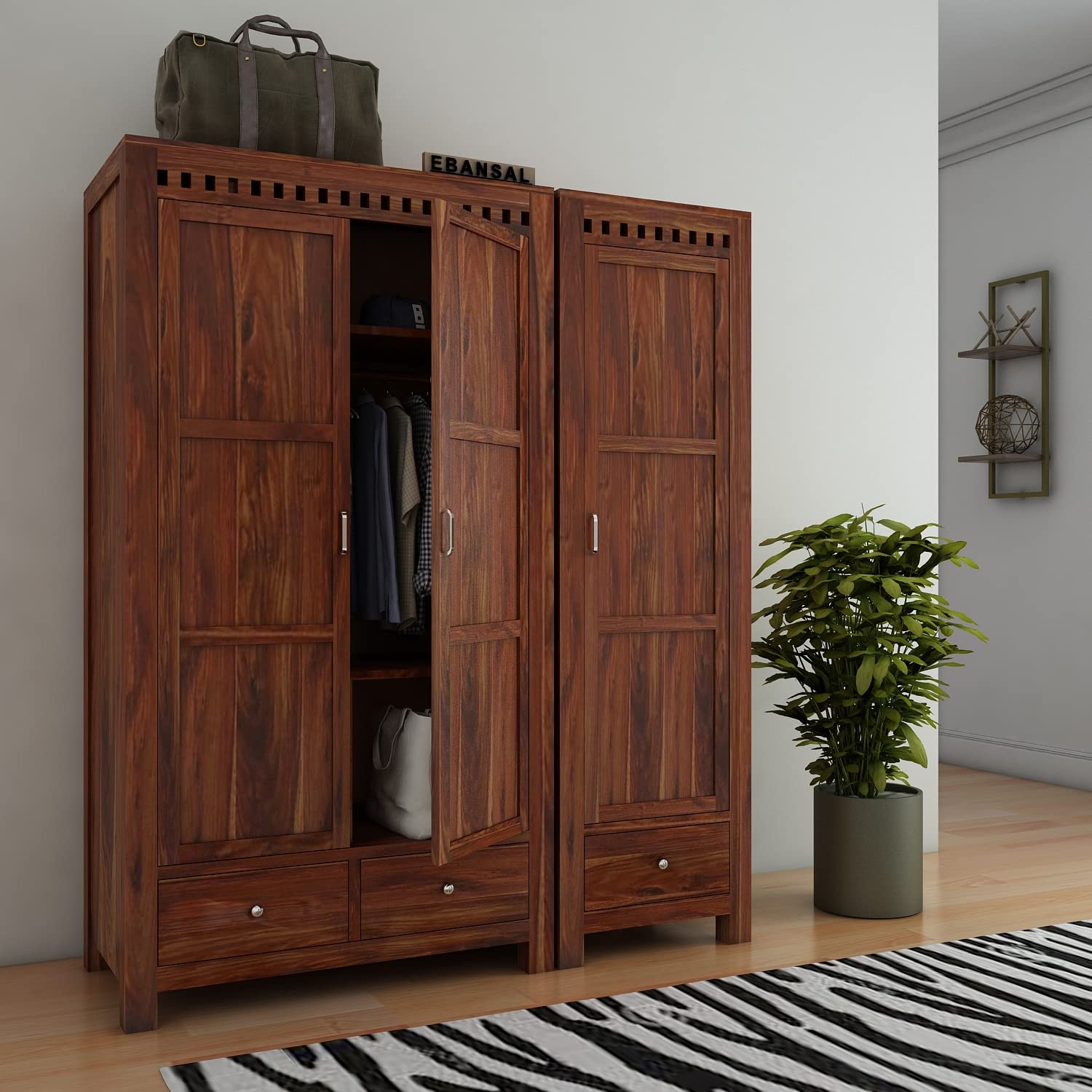 Wooden Wardrobe