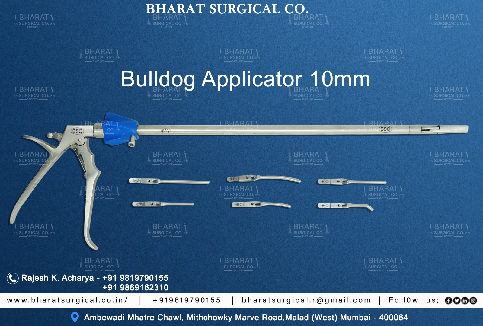 Bulldog Applicator 10mm Manufacturers, Suppliers, Importers, Dealers in Mumbai India