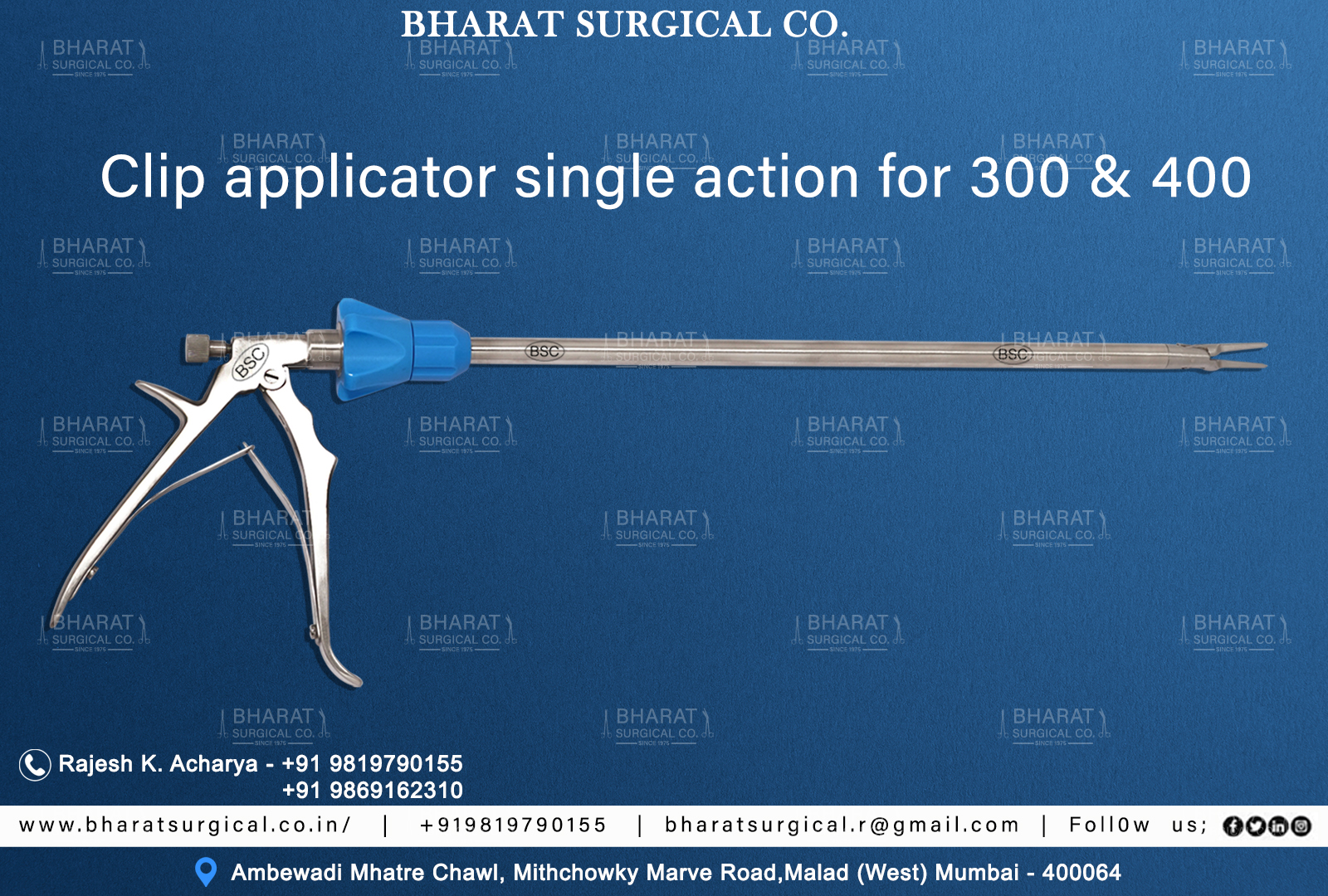 Clip Applicator  Single action manufacturers, suppliers and exporters 
