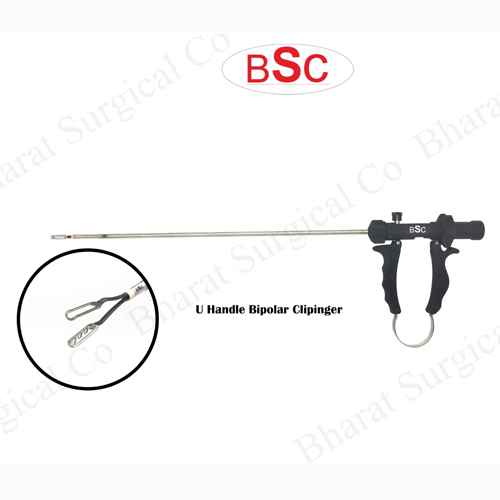 Laparoscopic U Handle Bipolar Clipinger Manufacturers, Suppliers, Importers, Dealers in Mumbai India