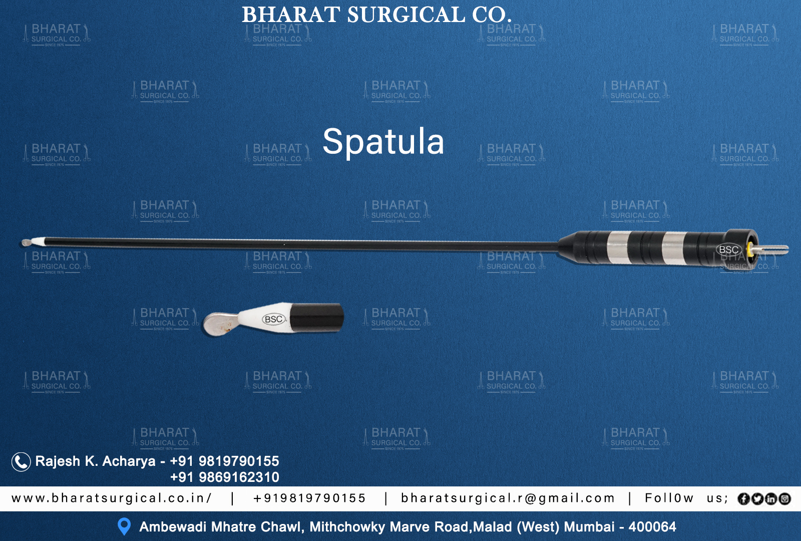 Manufacturers Suppliers and Exporters of Monopolar Spatula Electrode 
