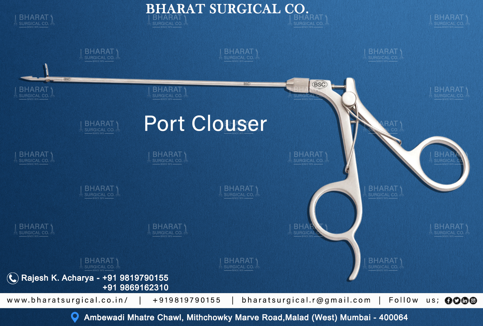 Reusable Port Closure manufacturers suppliers and exporters 