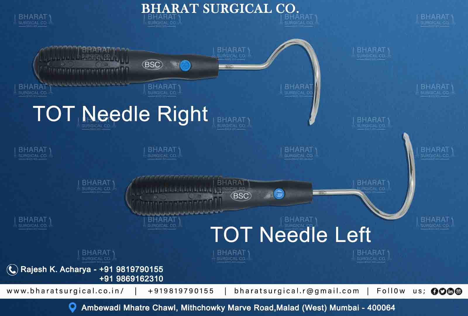 TOT Needle manufacturers, suppliers and exporters 