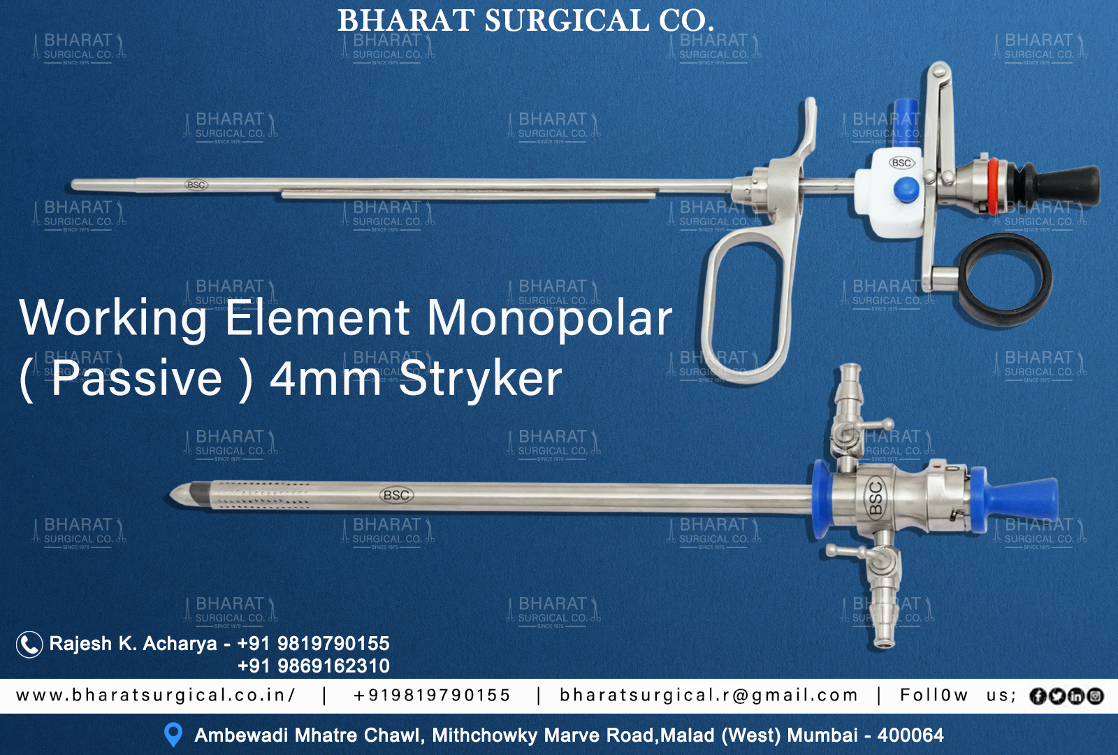 Working Element Passive 4mm Stryker 