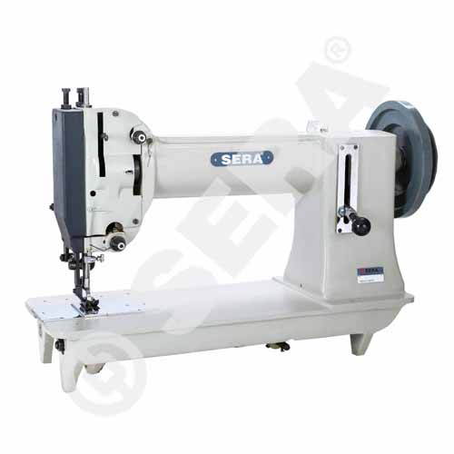 (Model: SR-B6-180) Top and Bottom Feed Extra Heavy Duty Lockstitch Sewing Machine