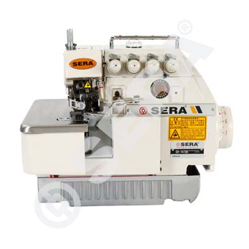 (Model: SR-747DD) Four Thread Overlock Chain Stitch Direct Drive Sewing Machine