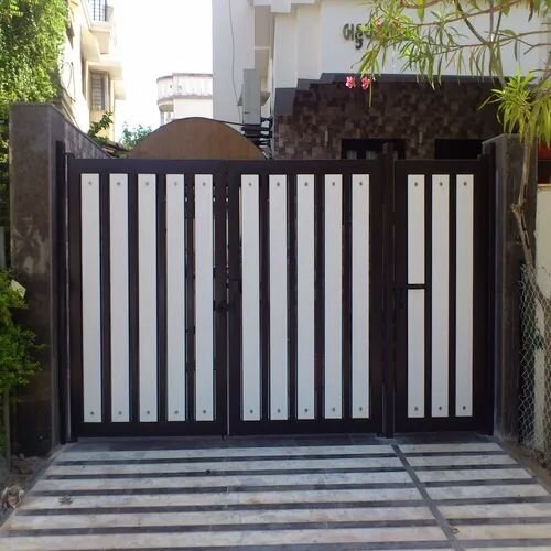 Modern Designer Stainless Steel Swing Main Gate Manufacturers, Suppliers, Importers, Dealers in Mumbai India