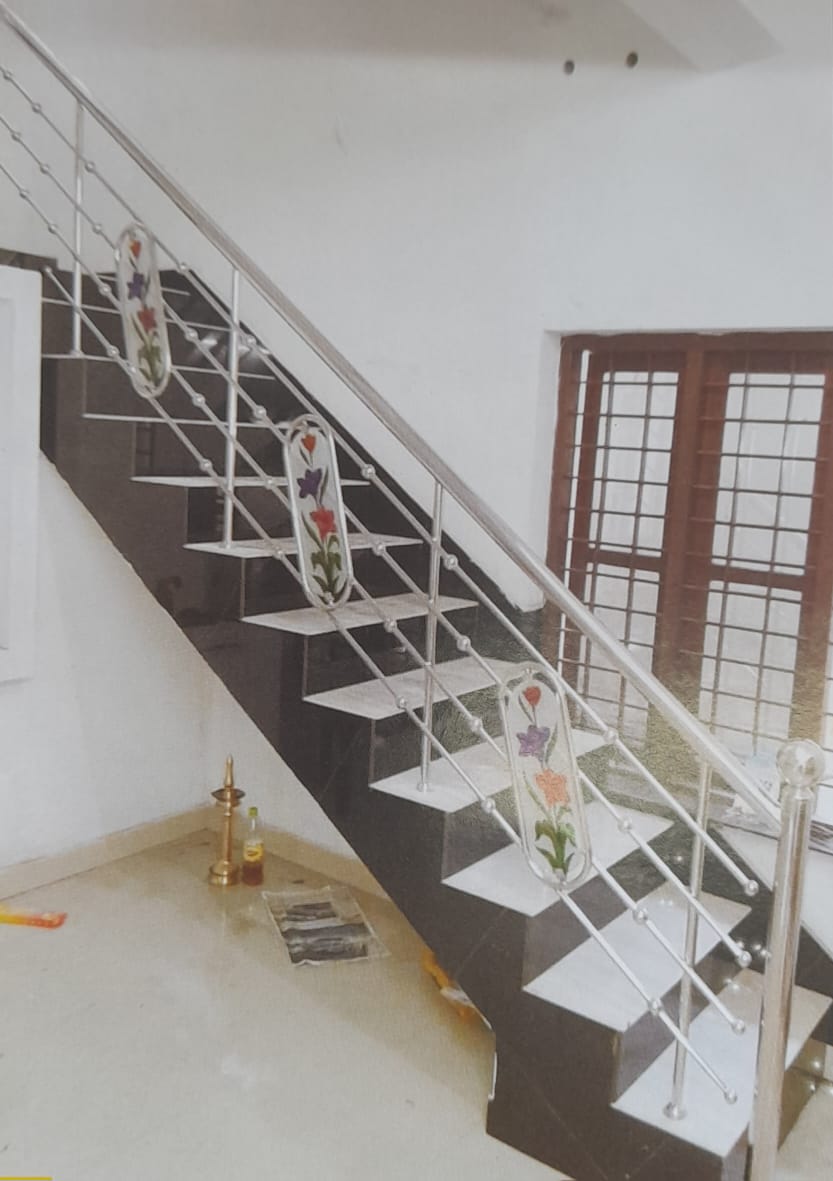 SS Staircase Railing For Commercial Manufacturers, Suppliers, Exporters in Mumbai India