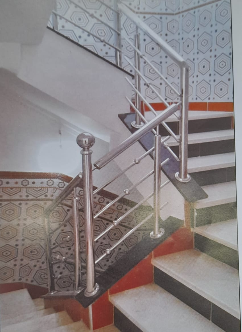SS Staircase Railing For Home Manufacturers, Suppliers, Exporters in Mumbai India