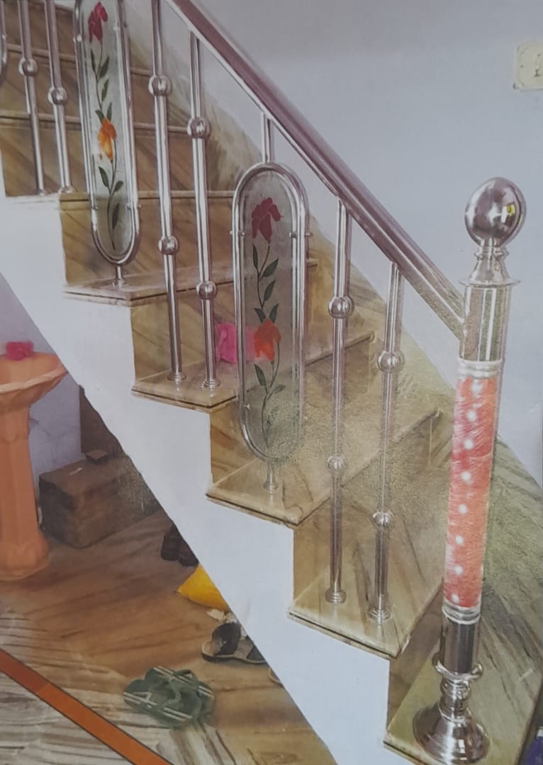 Stainless Steel Staircase Railing For Home Manufacturers, Suppliers, Importers, Dealers in Mumbai India