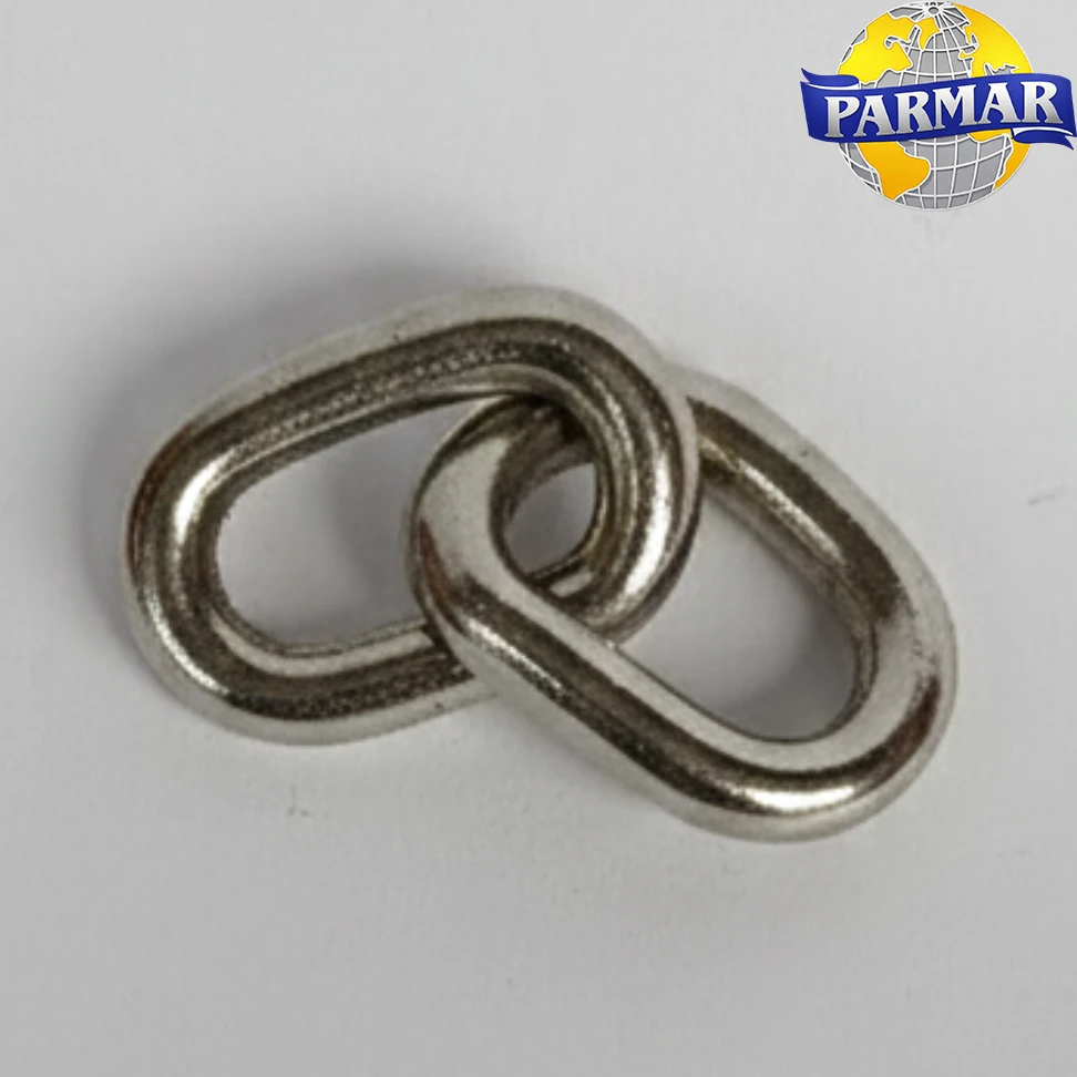 PSH-134: SS Link Chain (2mm To 12mm) Manufacturers, Suppliers, Distributors, Stockist in Mumbai