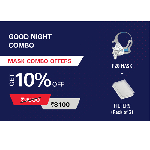 F20 Mask (1) + Filters pack of 3