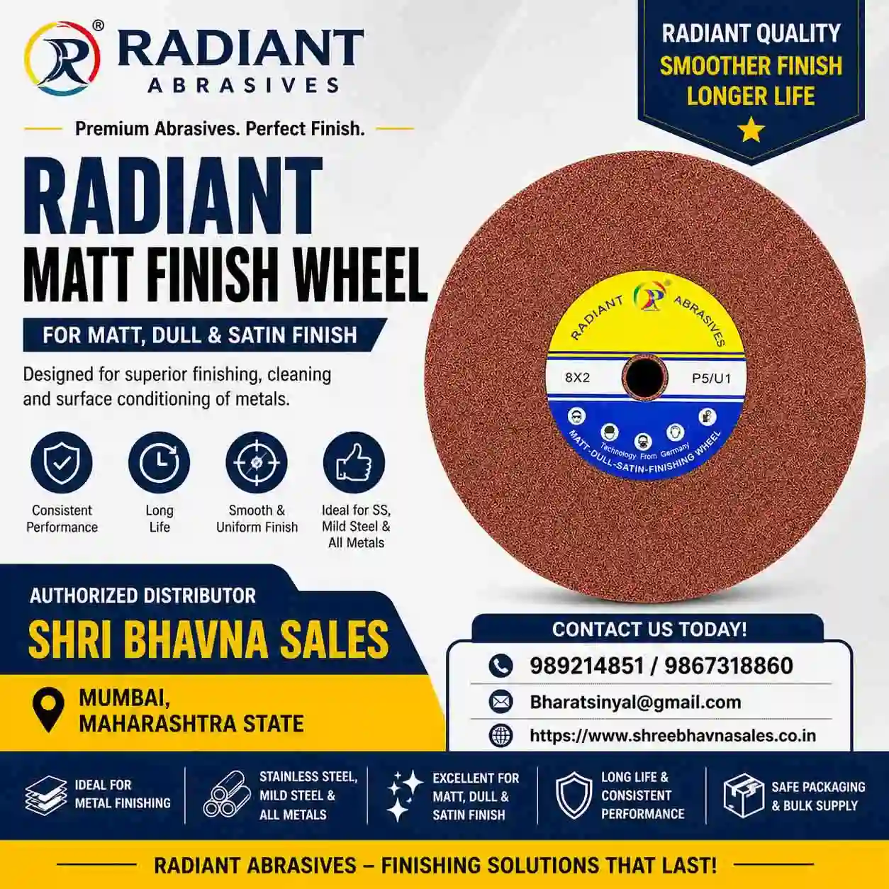 Matt Finish Wheel Manufacturers, Suppliers in Mumbai India