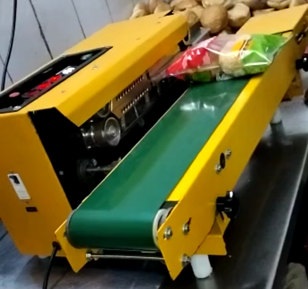 Creative Engineering Co. Pouch Sealing Machine and Shrink Tunnel