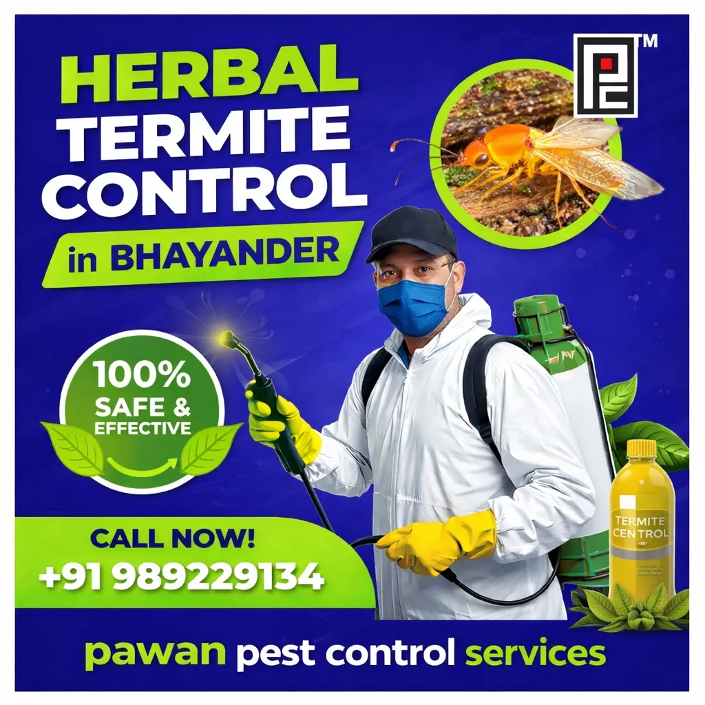Herbal Termite Control Bhayander | Pawan Pest