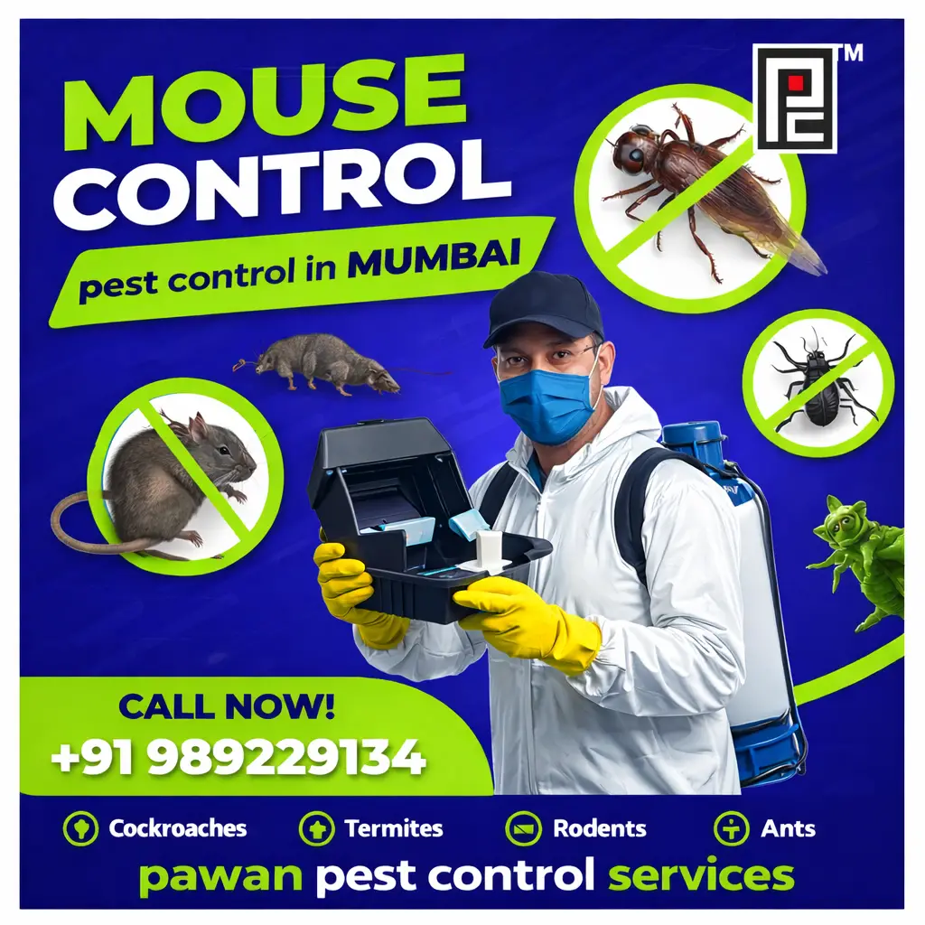 Mouse Control Pest Control Mumbai | Pawan Pest