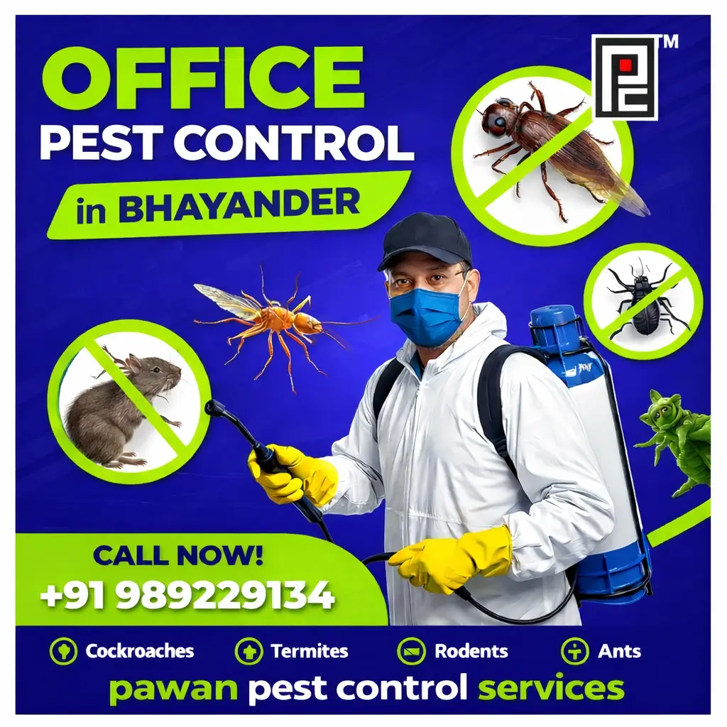  Office Pest Control Bhayander Service Provider in Mumbai