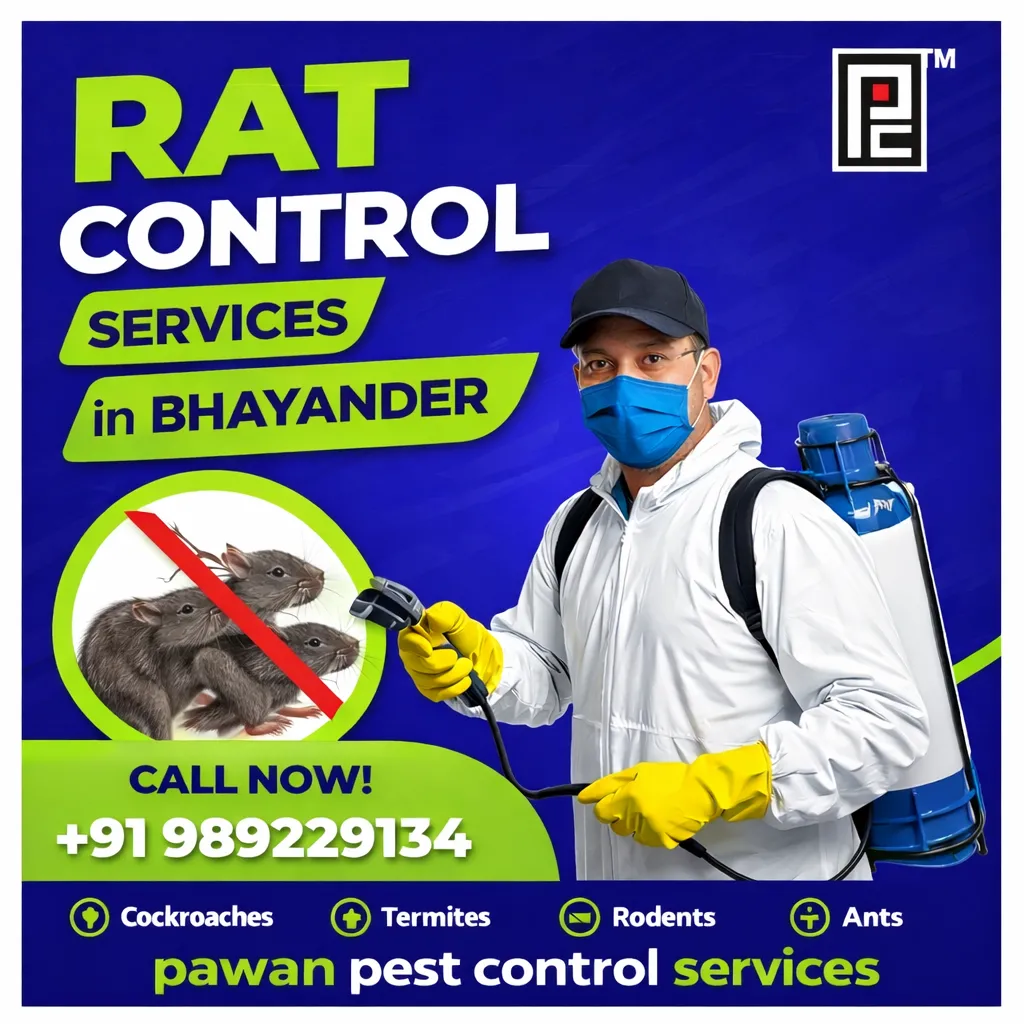  Rat Control Services Bhayander Service Provider in Mumbai