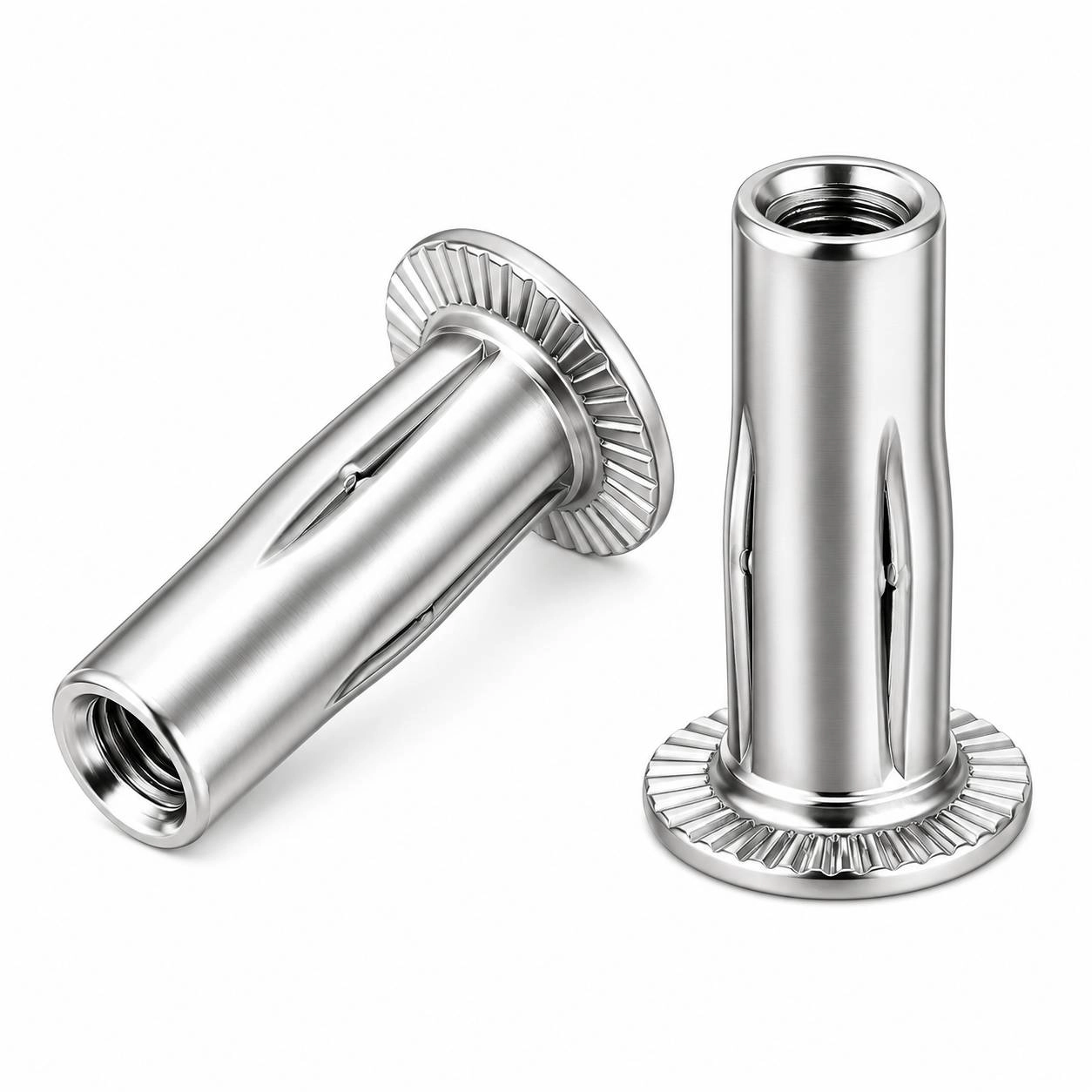 Flat Head Slotted Body Rivet Nut Manufacturers in Mumbai India