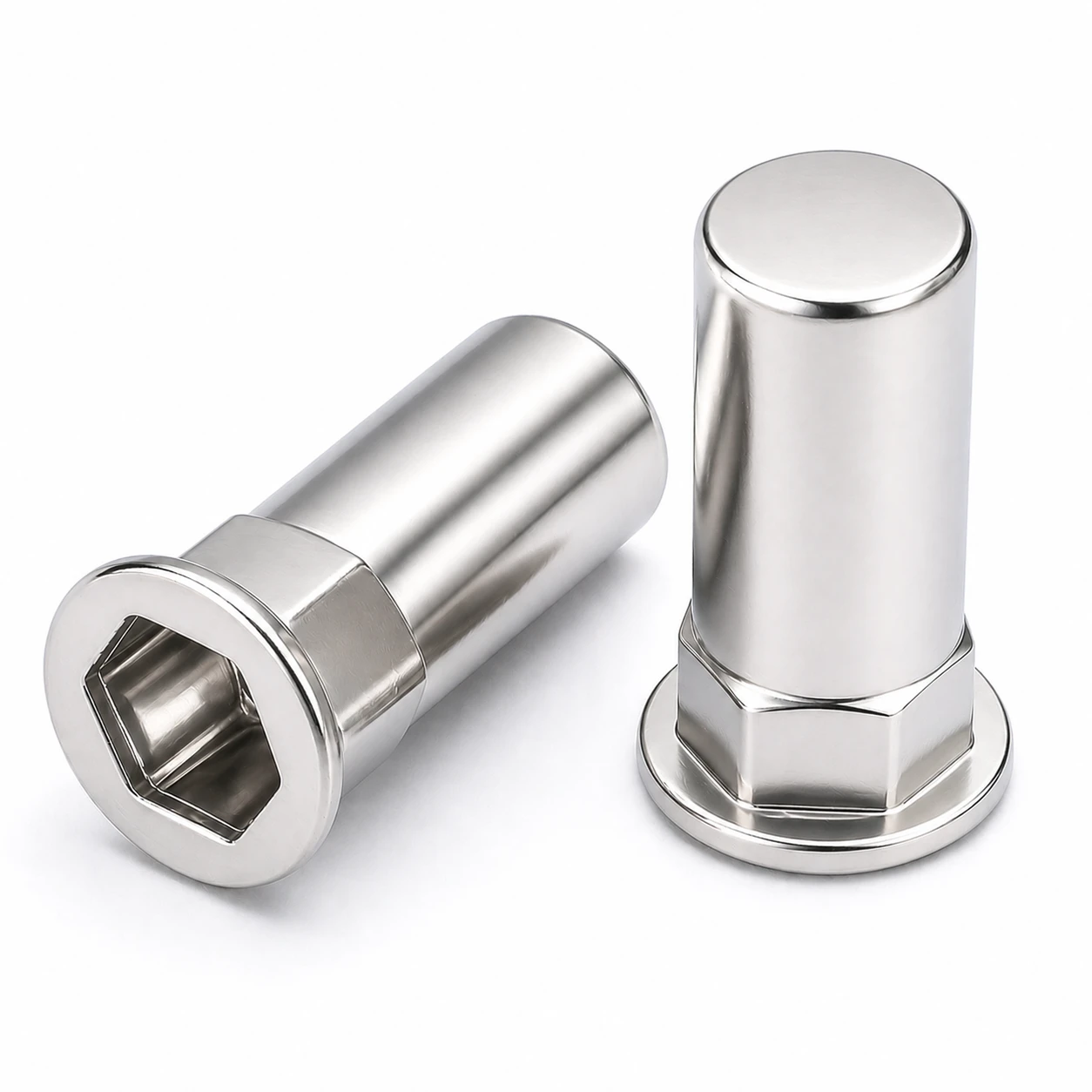 Insert Nut Semi Hex Large Head Closed End Manufacturers in Mumbai India