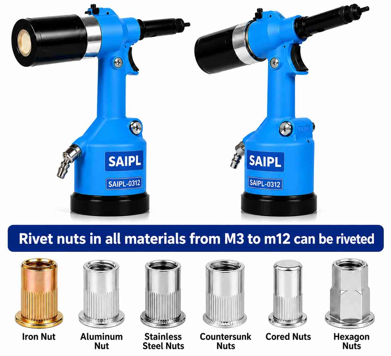 Pneumatic Rivet Nut Gun Suppliers in Pune, Maharshtra, India