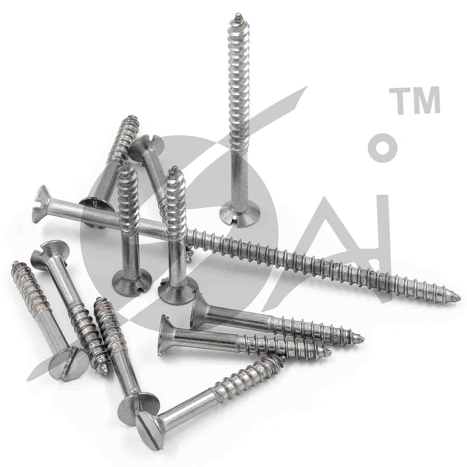 Stainless Steel Slotted Wood Screw Service Provider in Mumbai
