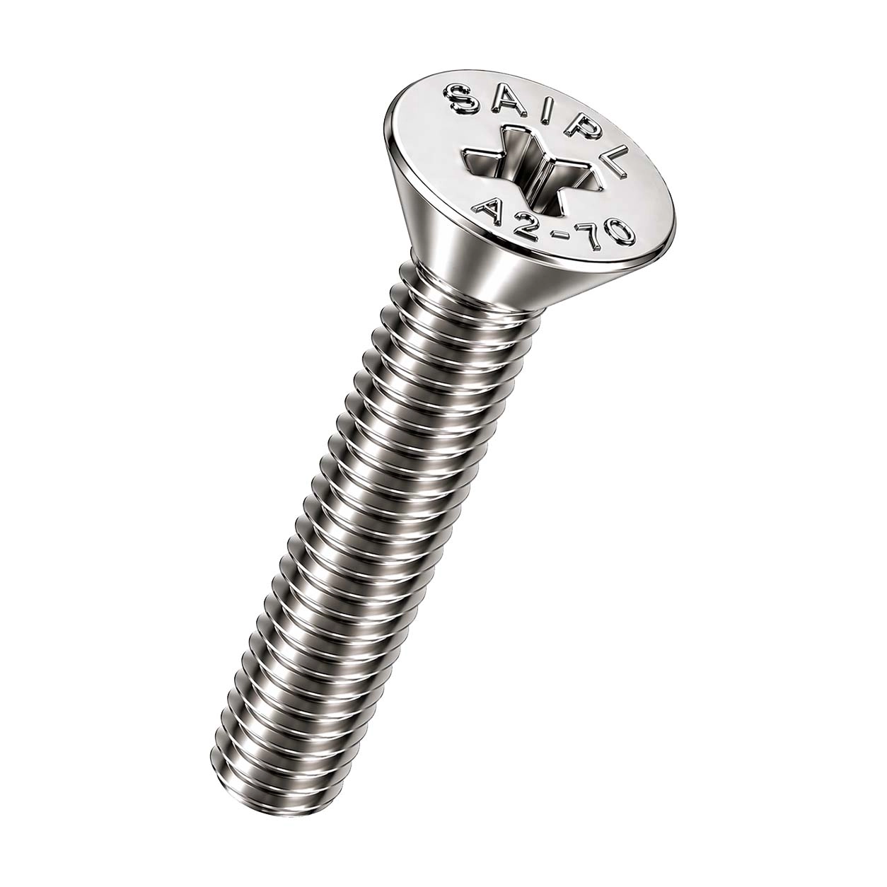 Stainless Steel CSK Phillips Machine Screw Suppliers in Pune, Maharshtra, India
