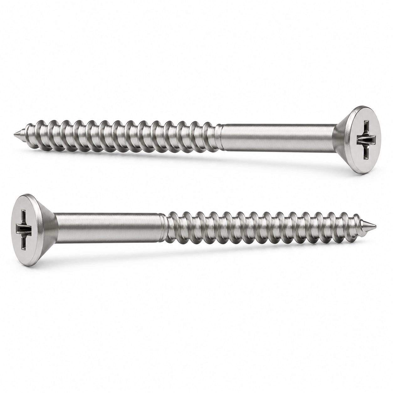 Stainless Steel CSK Phillips Wood Screw Suppliers in Mumbai India