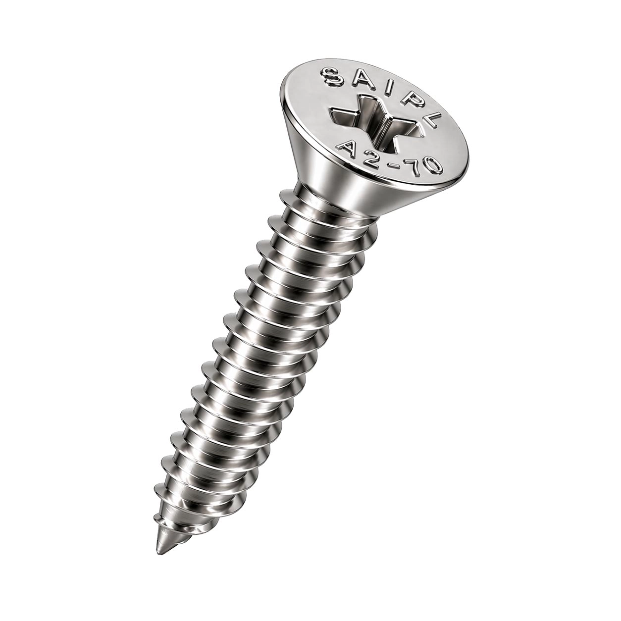 Stainless Steel CSK Sheet Metal Screws Suppliers in Mumbai India