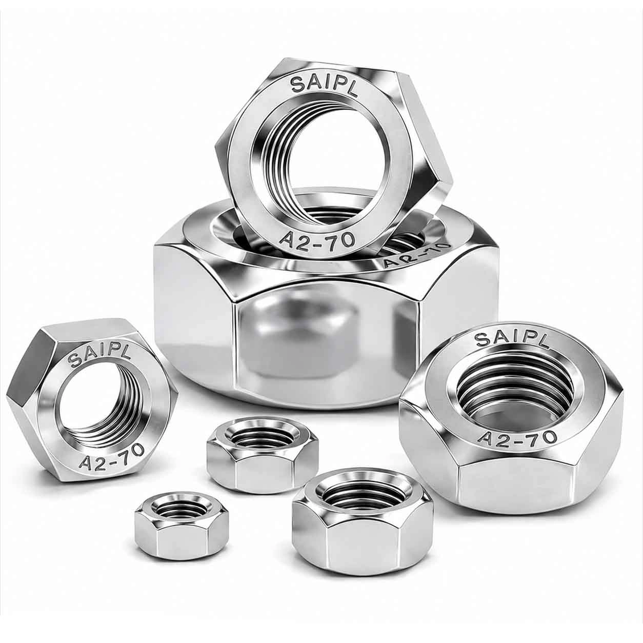 Stainless Steel Hex Nuts  Manufacturers in Mumbai India