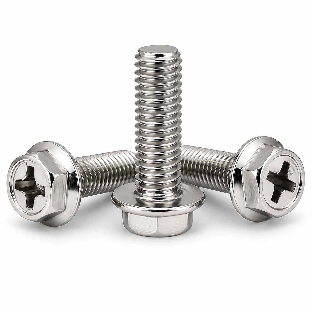Stainless Steel Hex Philips Flange Bolt Suppliers in Mumbai India
