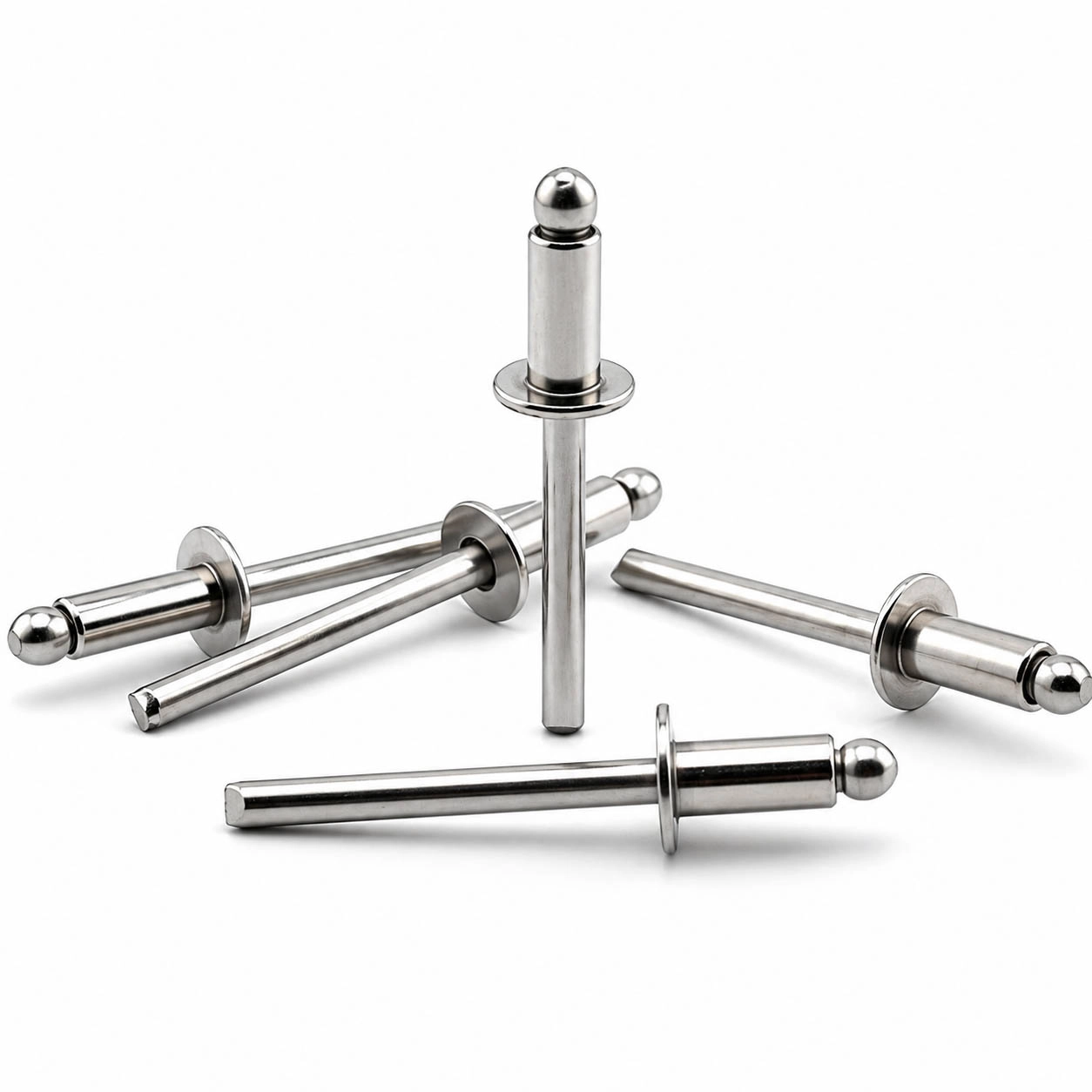 Stainless Steel Open Type Dome Head Blind Rivet Suppliers in Pune, Maharshtra, India