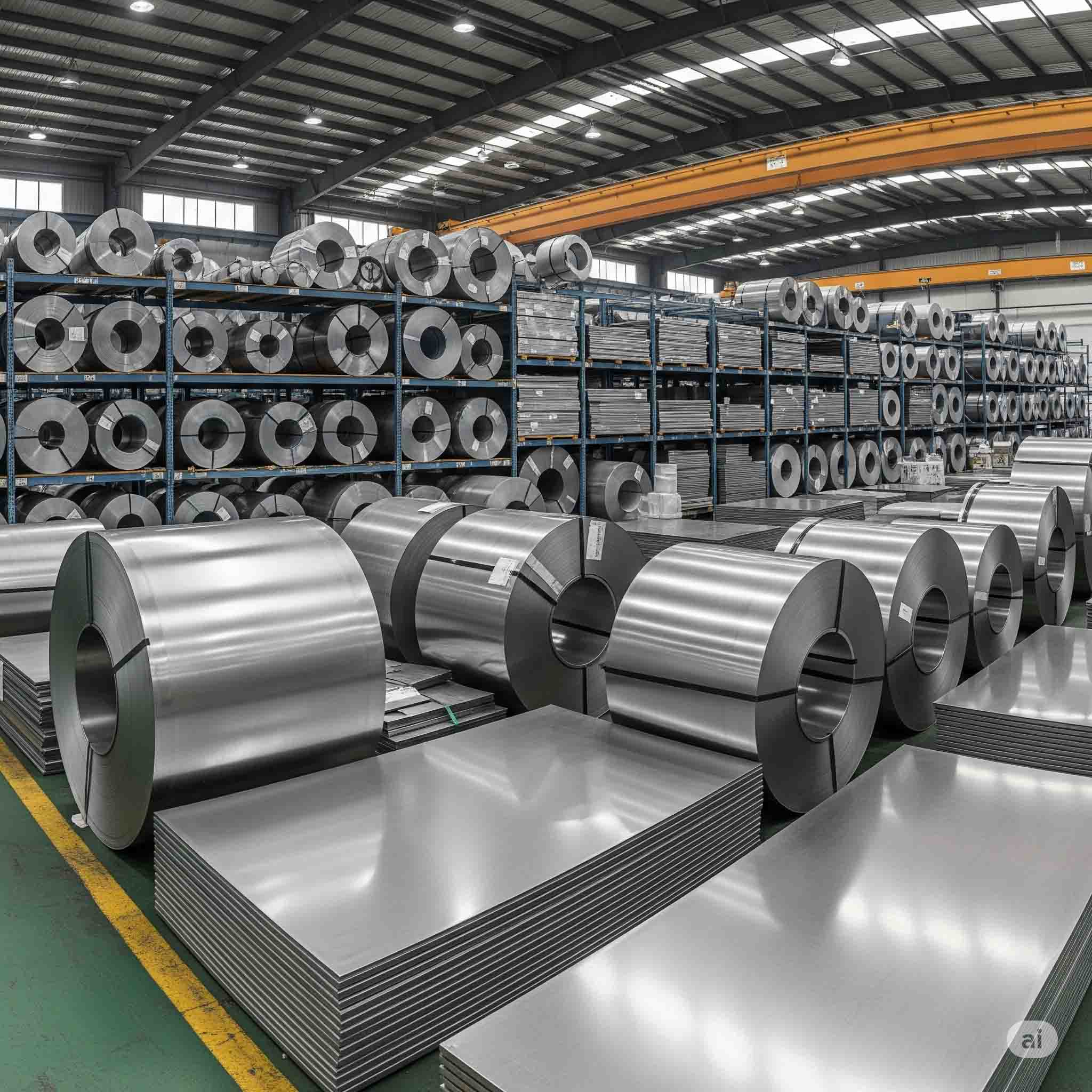 Stainless Steel 301/301LN Sheet Plate Coils Manufacturers, Suppliers, Importers, Dealers in Mumbai India