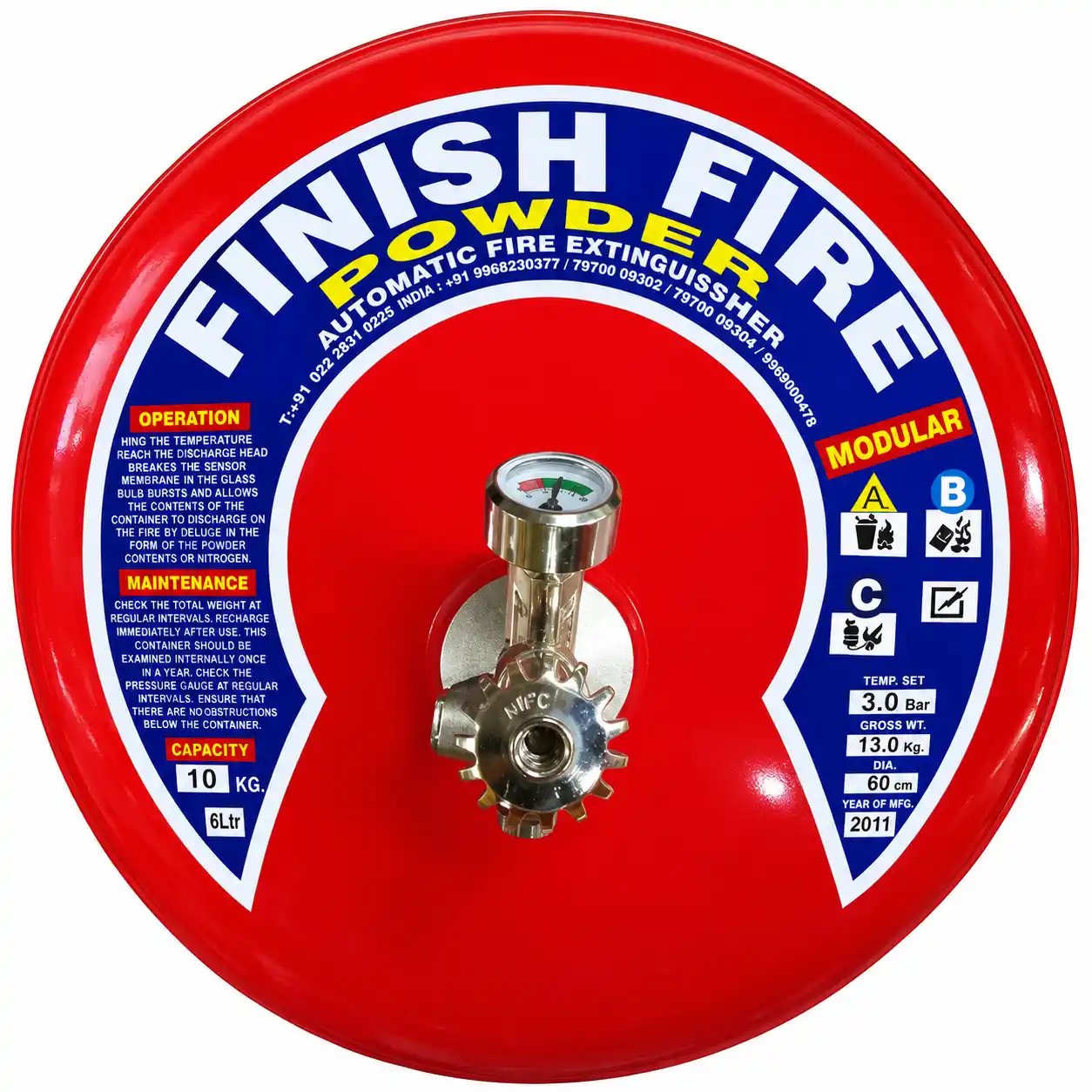 ABC Automatic Modular Fire Extinguisher Manufacturers in Mumbai, Maharashtra, India