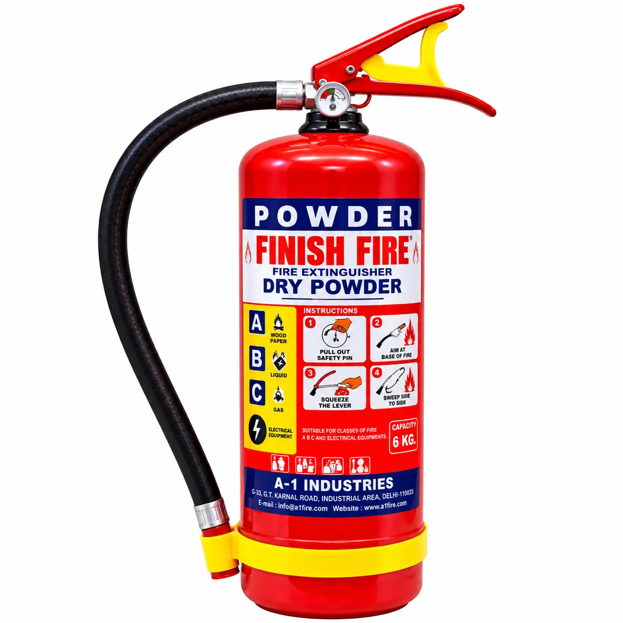 ABC Type Fire Extinguishers Manufacturers in Mumbai, Maharashtra, India
