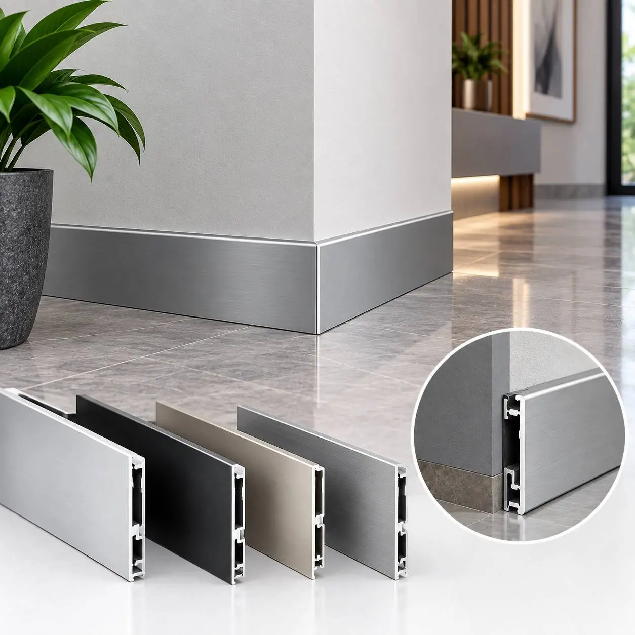 Aluminium Skirting  Manufacturers in Mumbai, Maharashtra, India