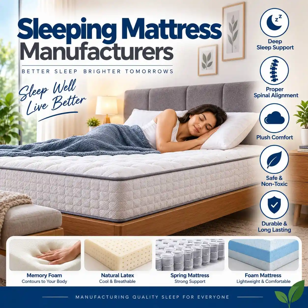 Sleeping Mattress Manufacturers