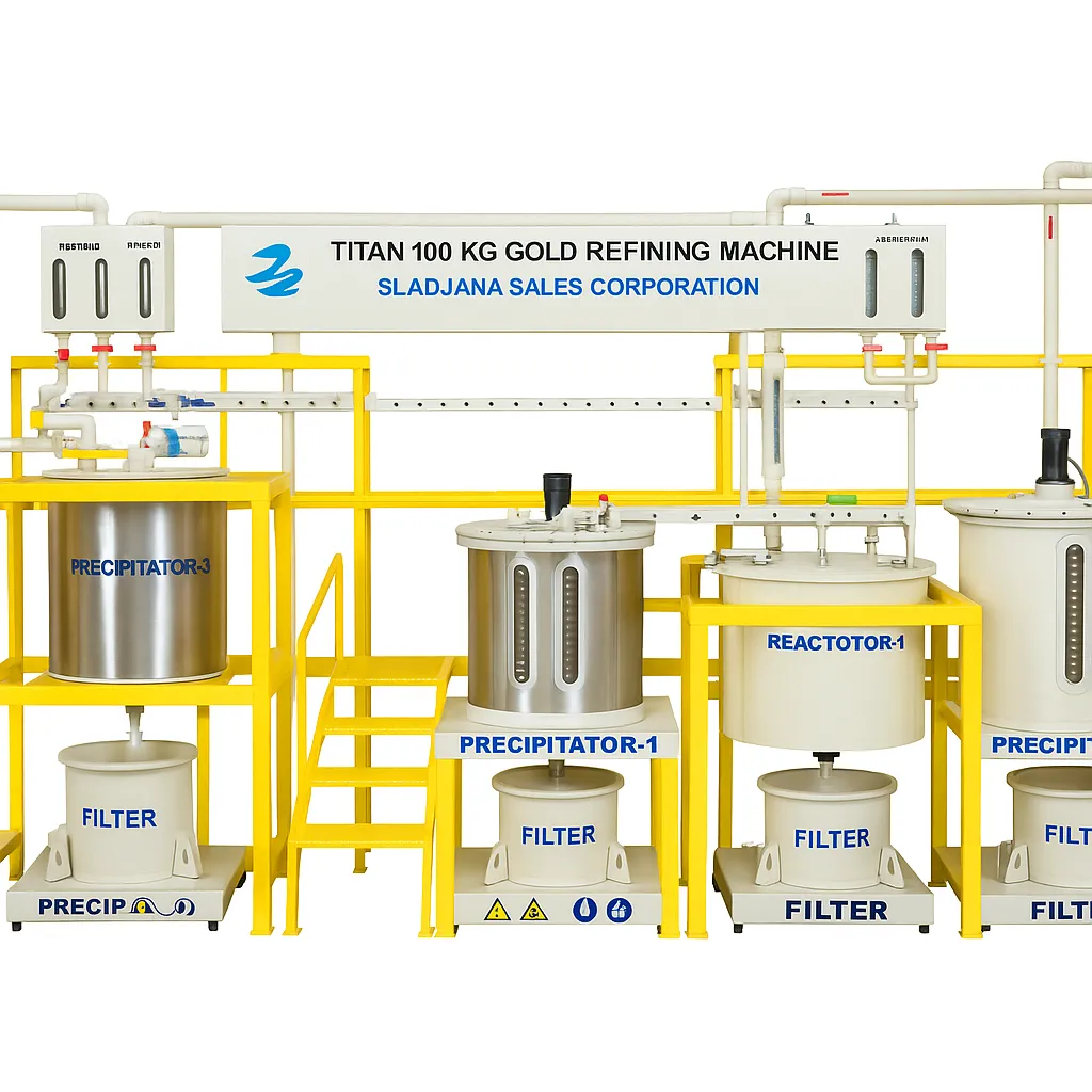 100 KG Gold Refining Machines Manufacturers in Mumbai, Maharashtra, India