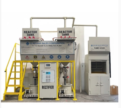 50 KG Silver Electrolysis Refinery Machine  Manufacturers in Mumbai, Maharashtra, India