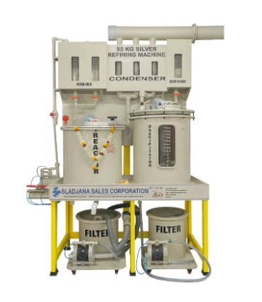 50 KG Silver Refining Machine Manufacturers in Mumbai, Maharashtra, India