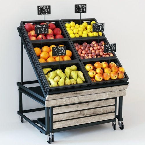 Fruits Display Racks Manufacturers Suppliers Exporters in Mumbai